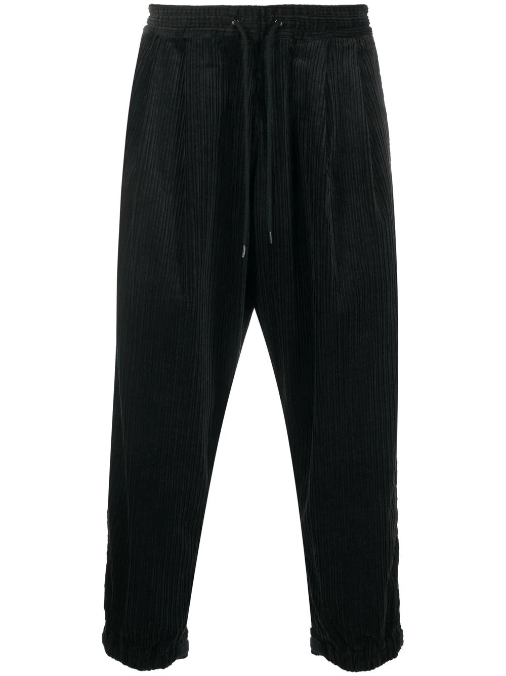 corduroy cropped trousers - 1