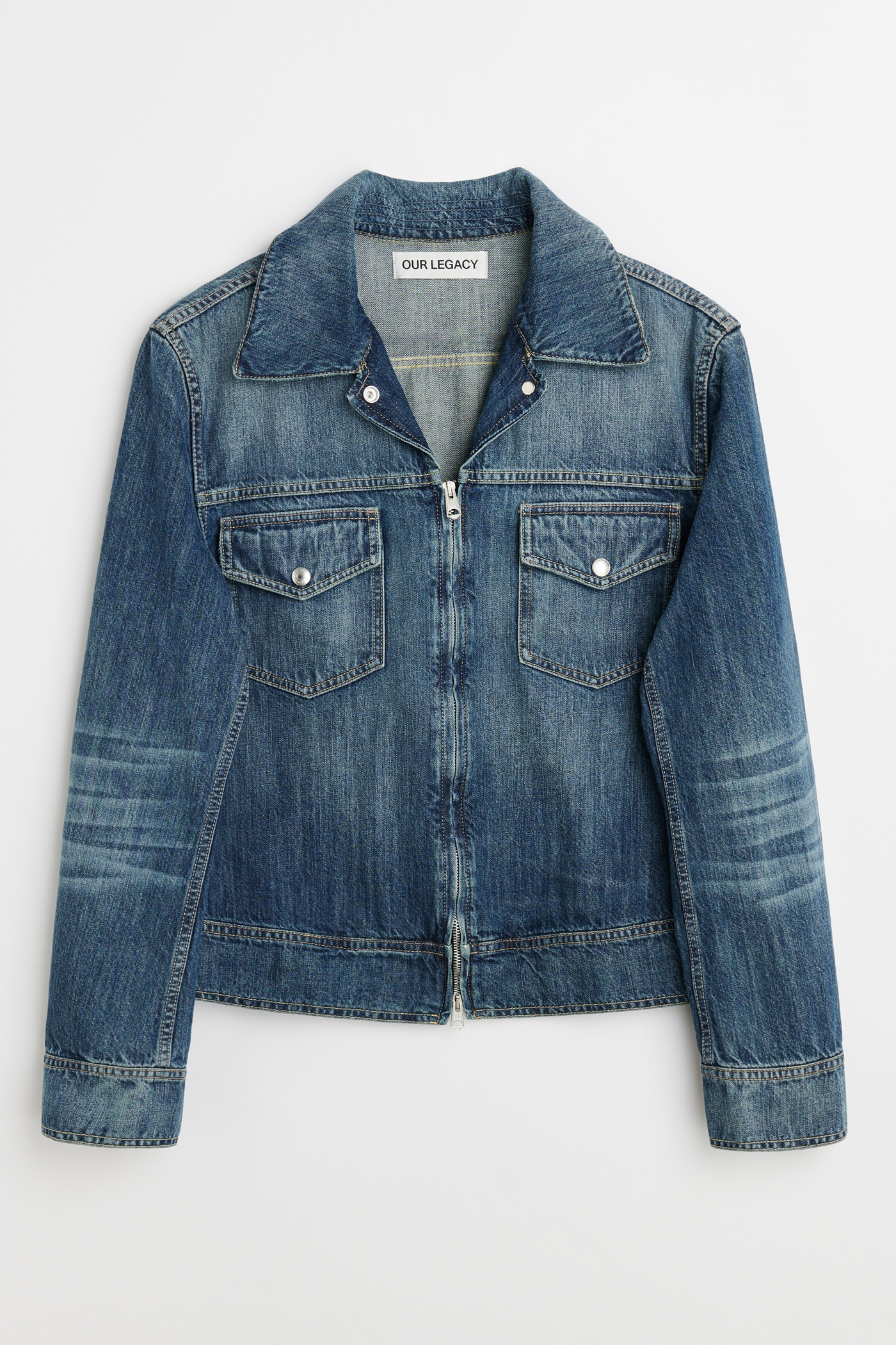 Trucker Jacket Vintage Denim - 8