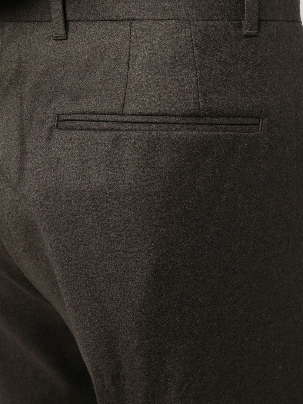 tailored wool-cashmere trousers - 5