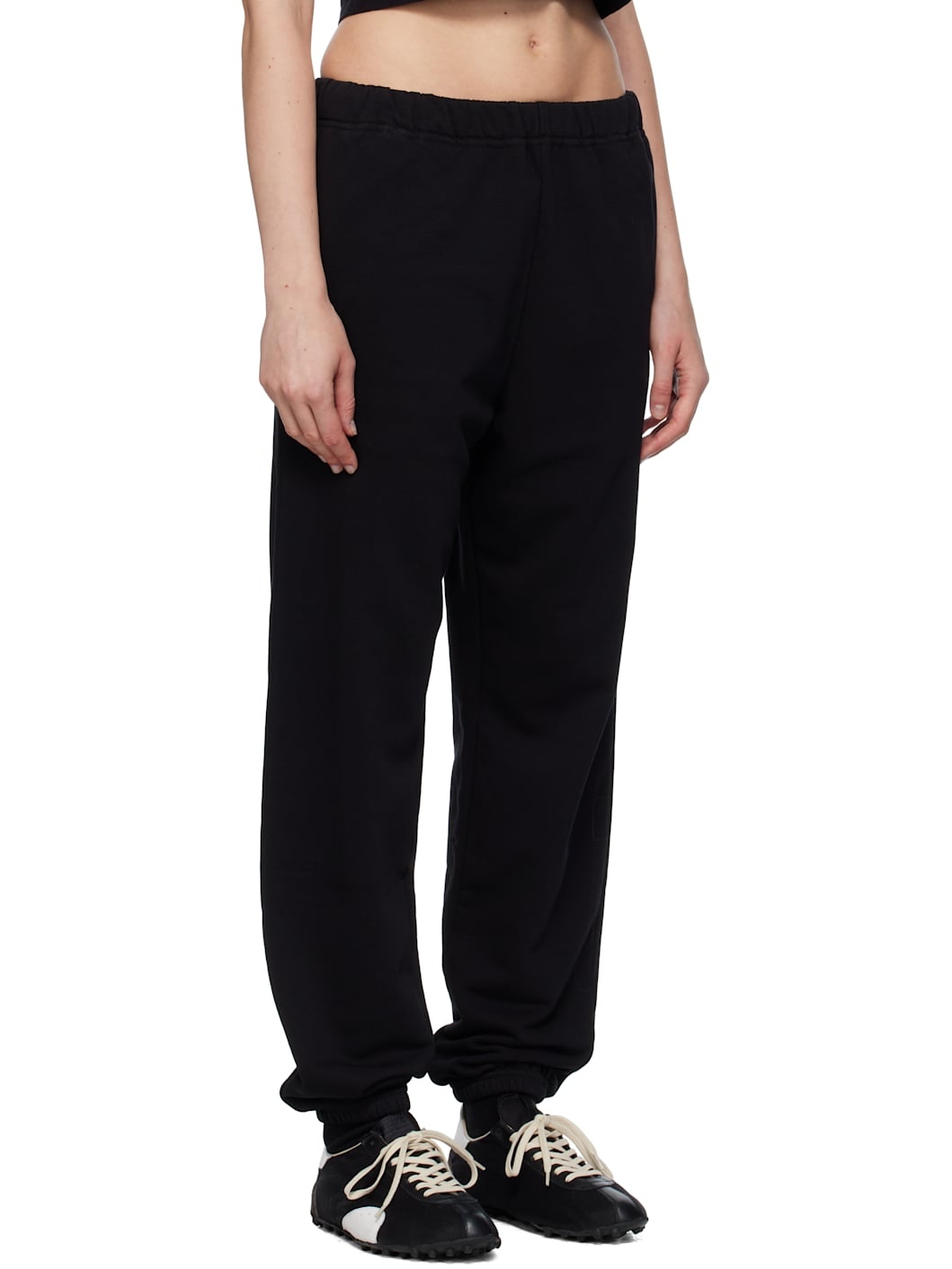 Black Logo Sweatpants - 2
