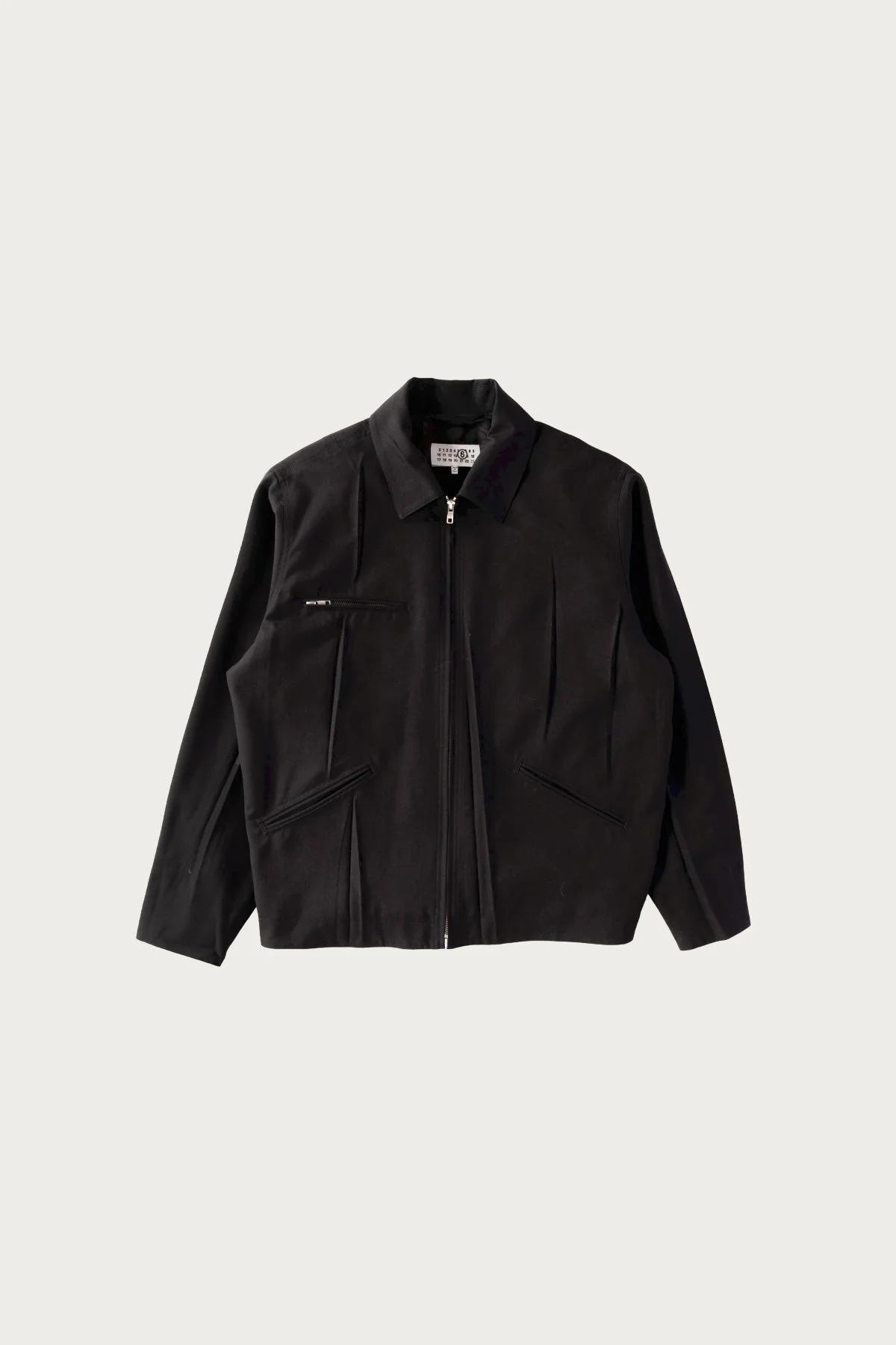 Zip Jacket - Black - 1