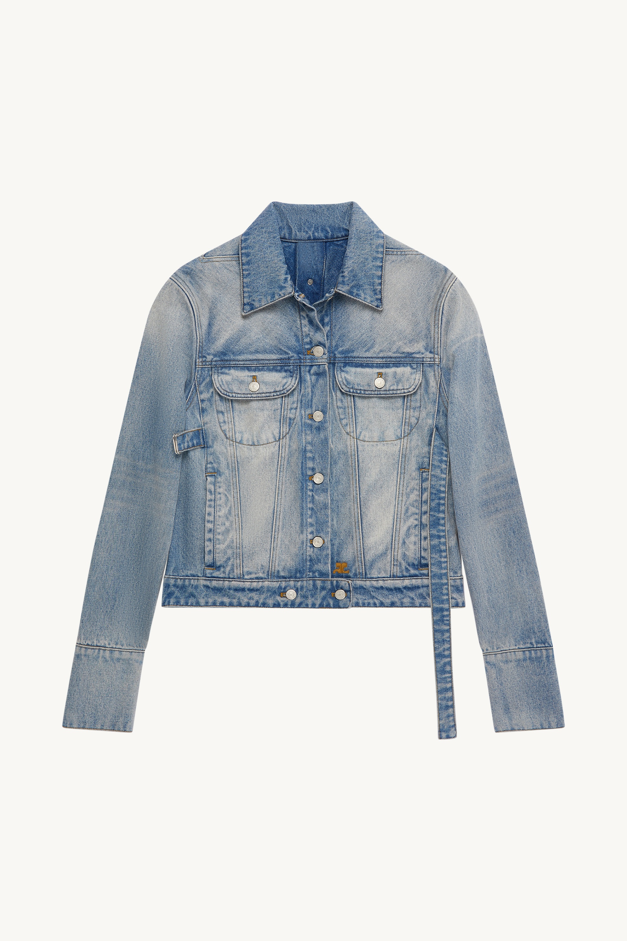 BI-STYLING LIGHT BLUE DENIM JACKET - 1