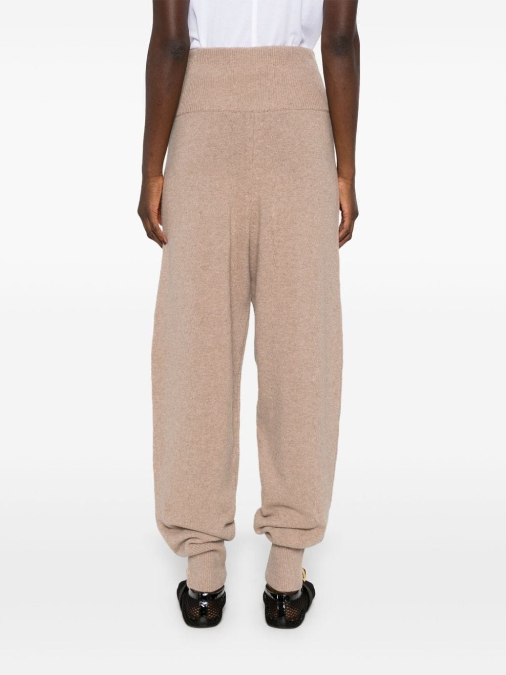 knitted track pants - 4
