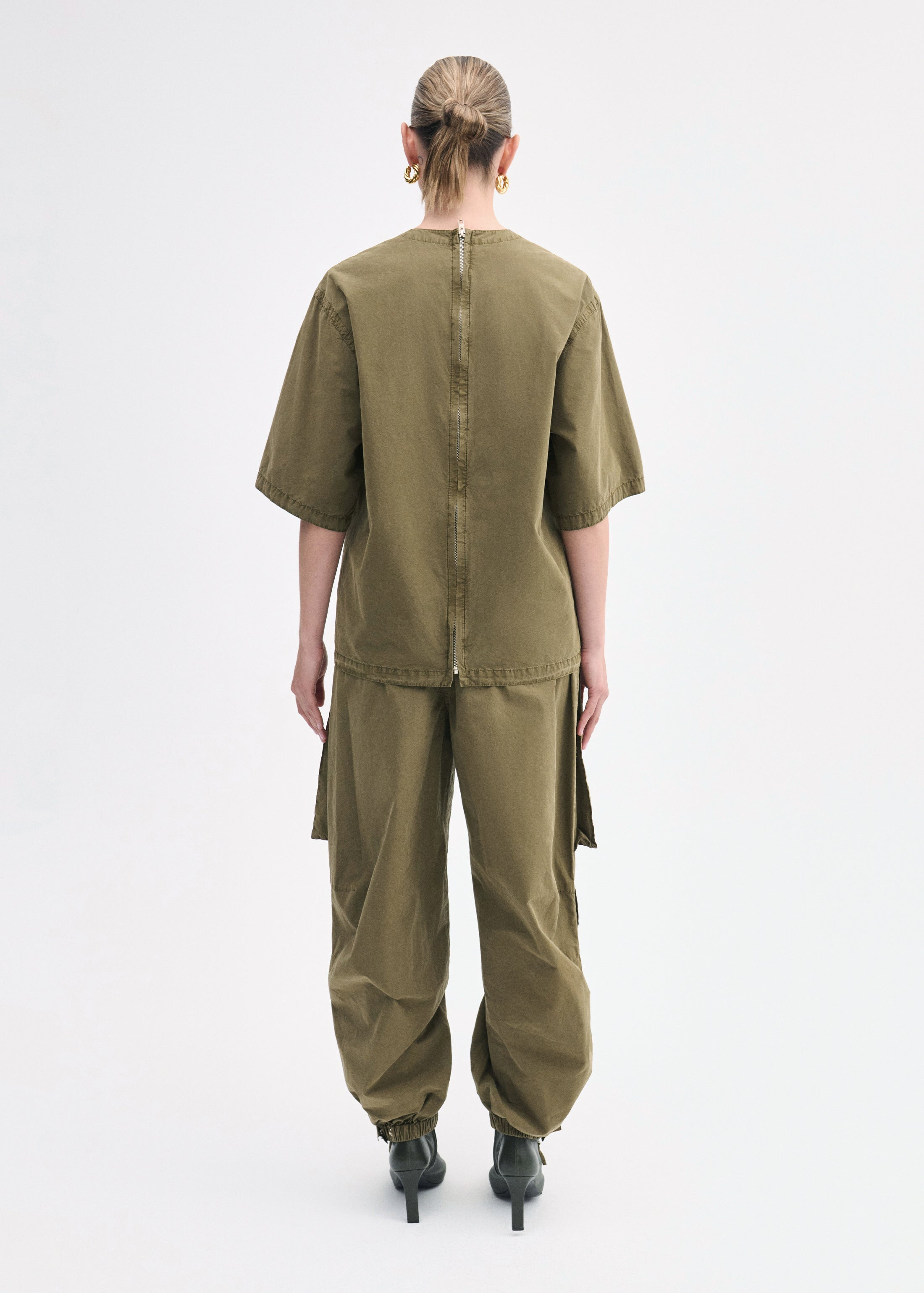 Oversized Shirt in Cotton - 4
