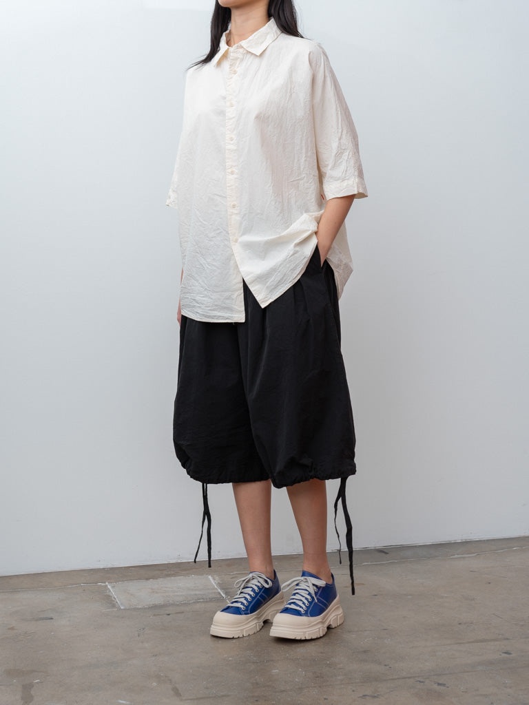Waga Short Sleeve Shirt L COT - Natural - 4