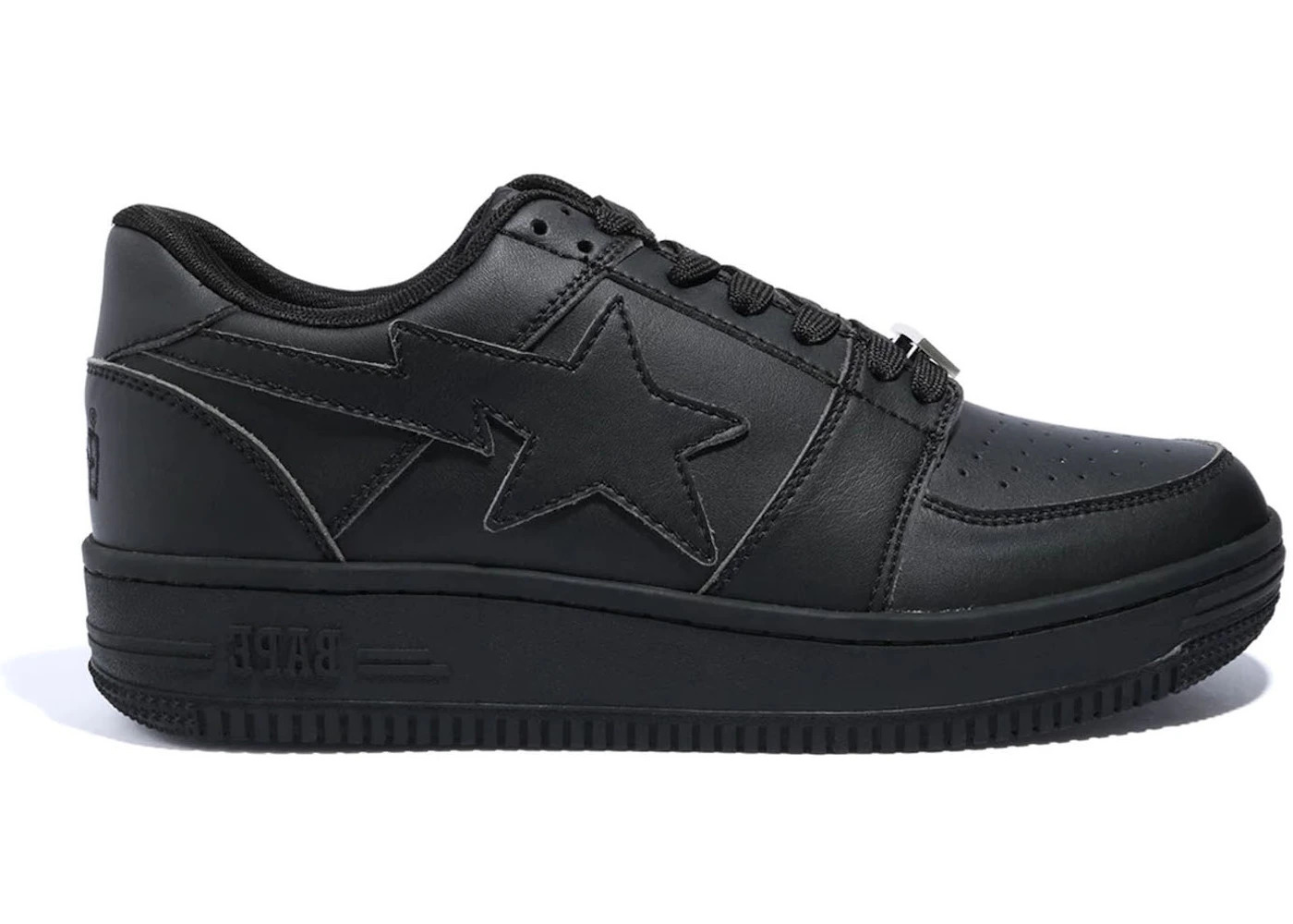 BAPE STA Low Black - 1