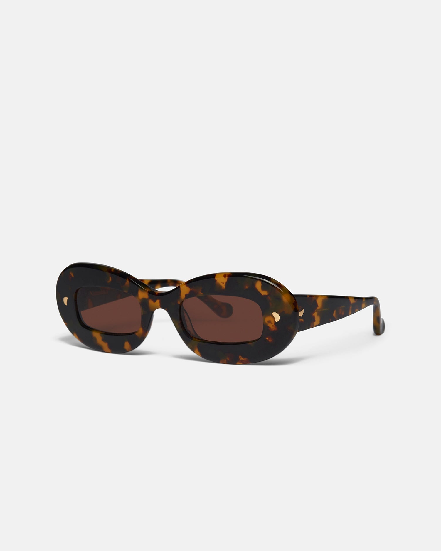 Oval-Frame Sunglasses - 2