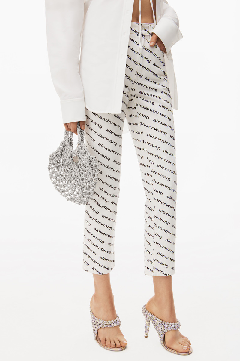 Alexander Wang FRUIT BAG IN CRYSTAL MACRAME outlook