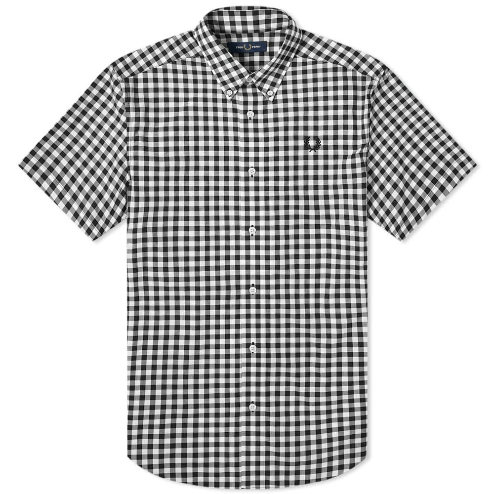 Fred Perry Authentic Short Sleeve Gingham Shirt - 1