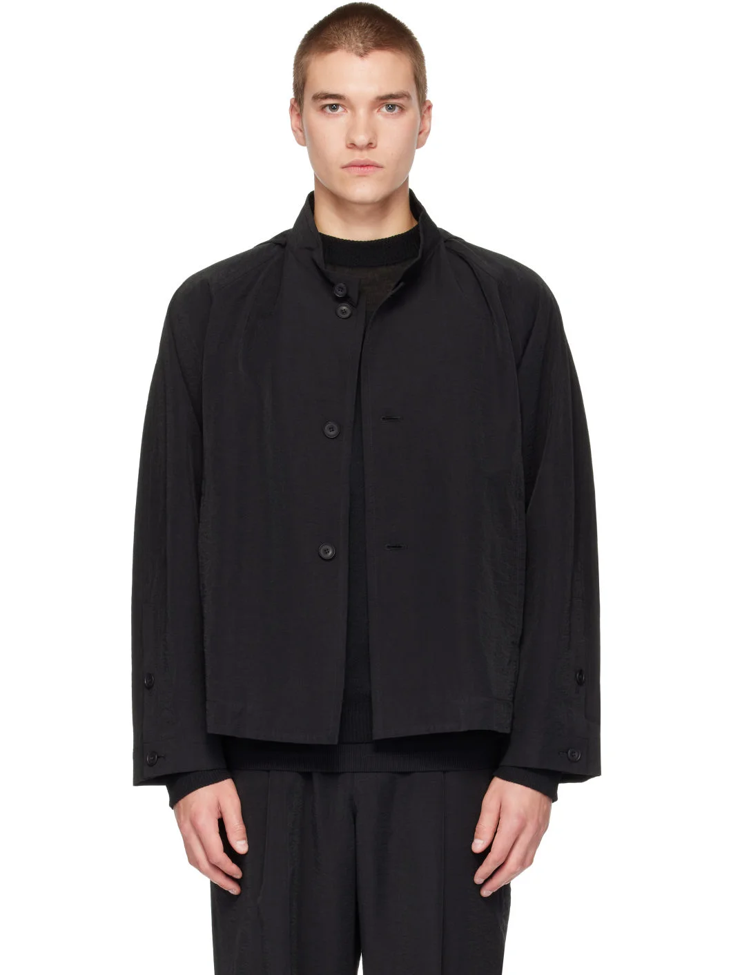 Black Opacity Jacket - 1