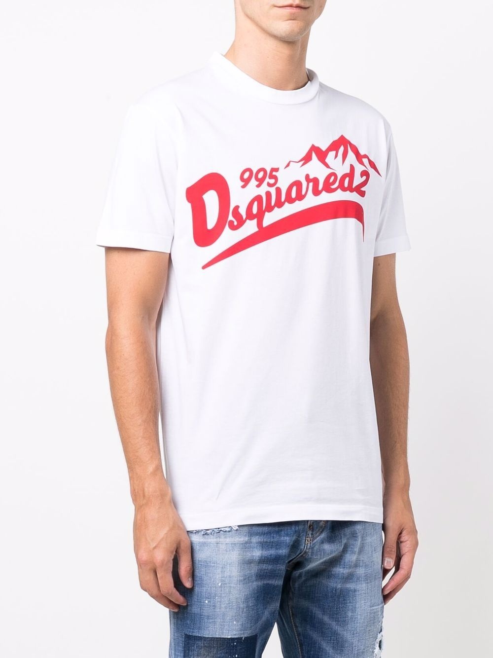 logo-print T-shirt - 3