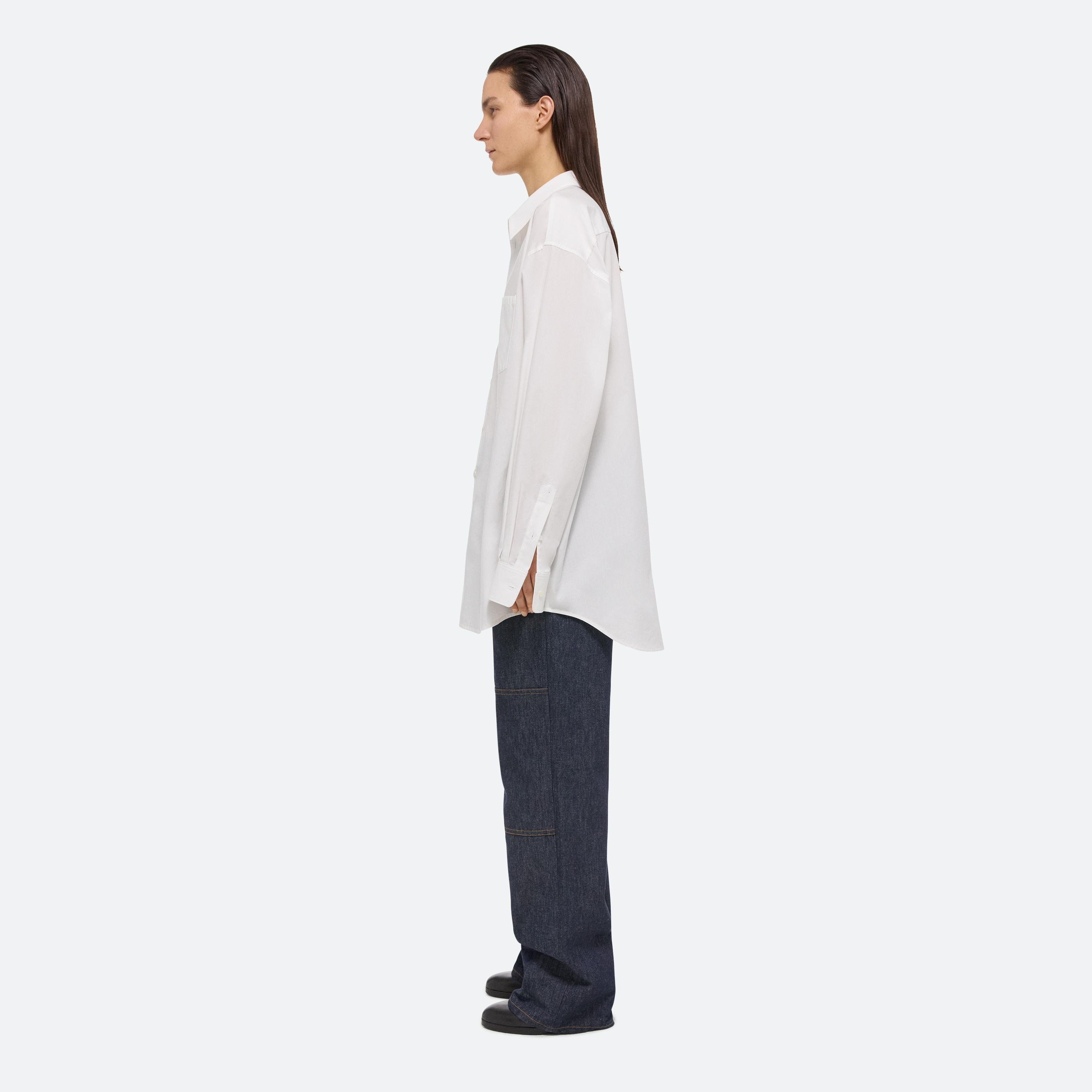 OVERSIZED SHIRT SOFT BROAD POPLIN - 7