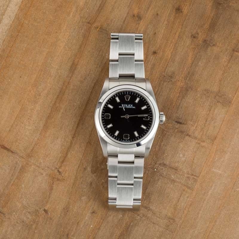 Rolex Oyster Perpetual 31 Ref 77080 Black Dial - 5