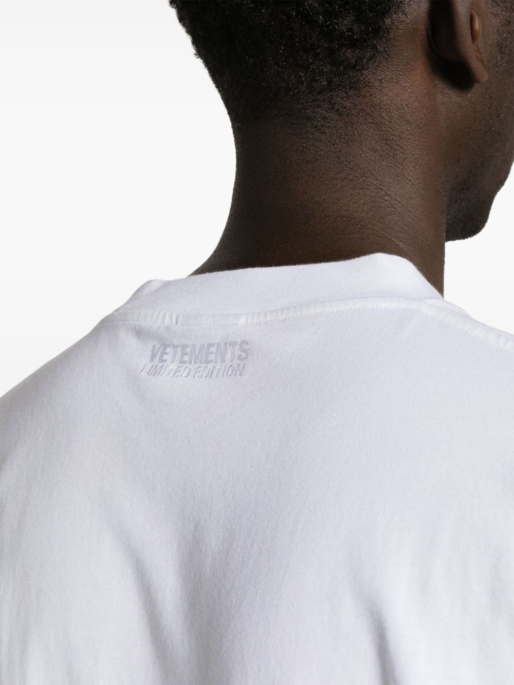 logo-print cotton T-shirt - 5
