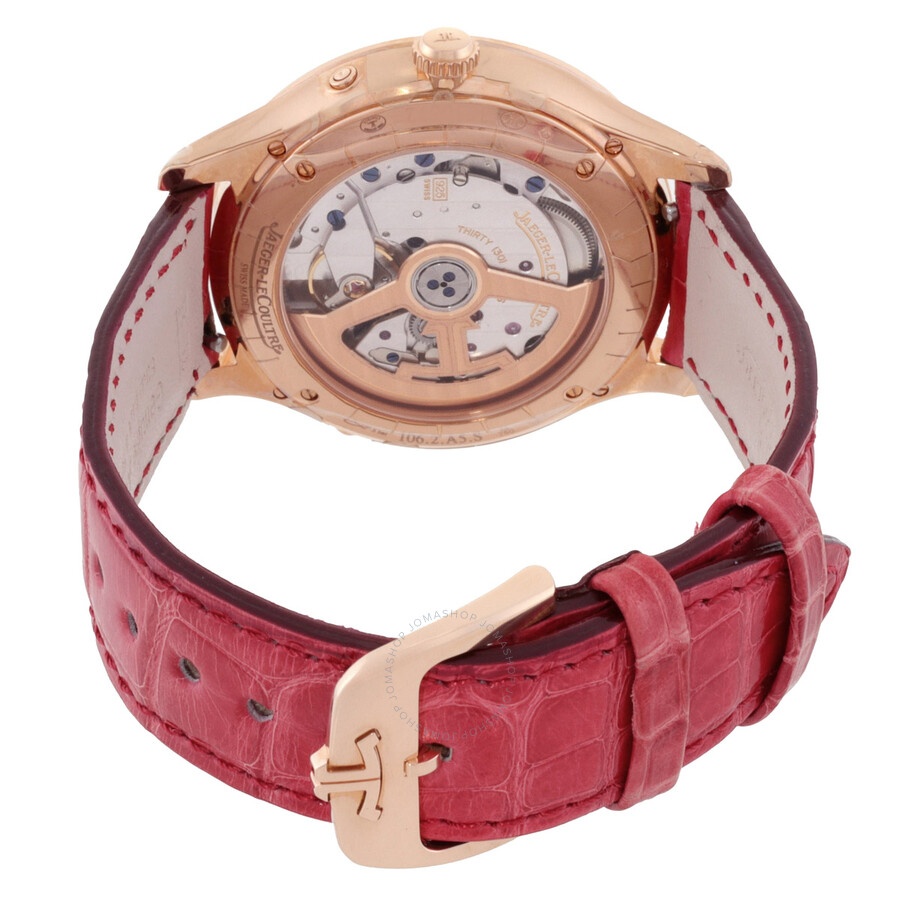 Jaeger LeCoultre Master Ultra Thin Moon Automatic Diamond White Dial Ladies Watch Q124250J - 3