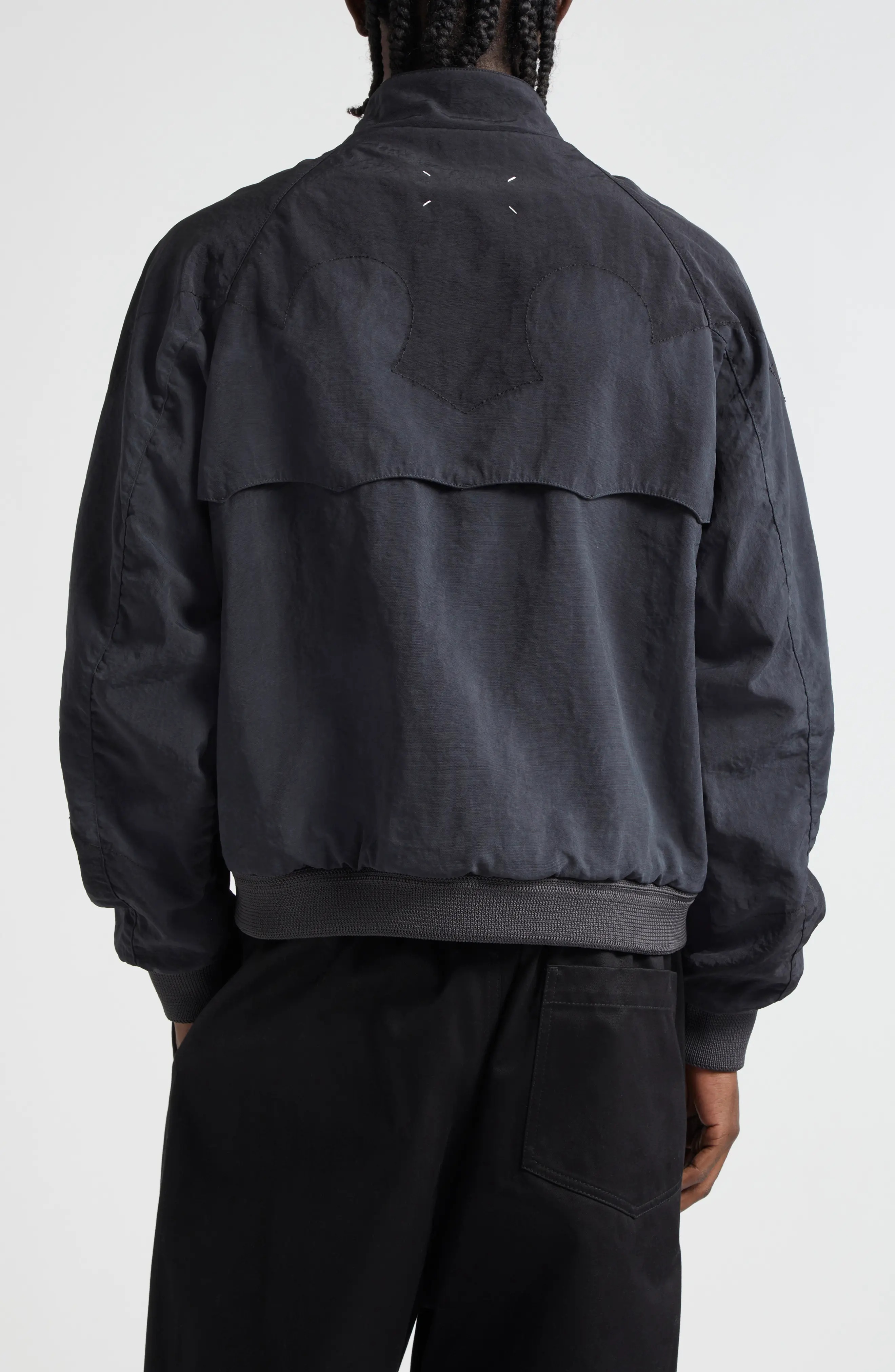 Maison Margiela Décortiqué Nylon Bomber Jacket | nordstrom