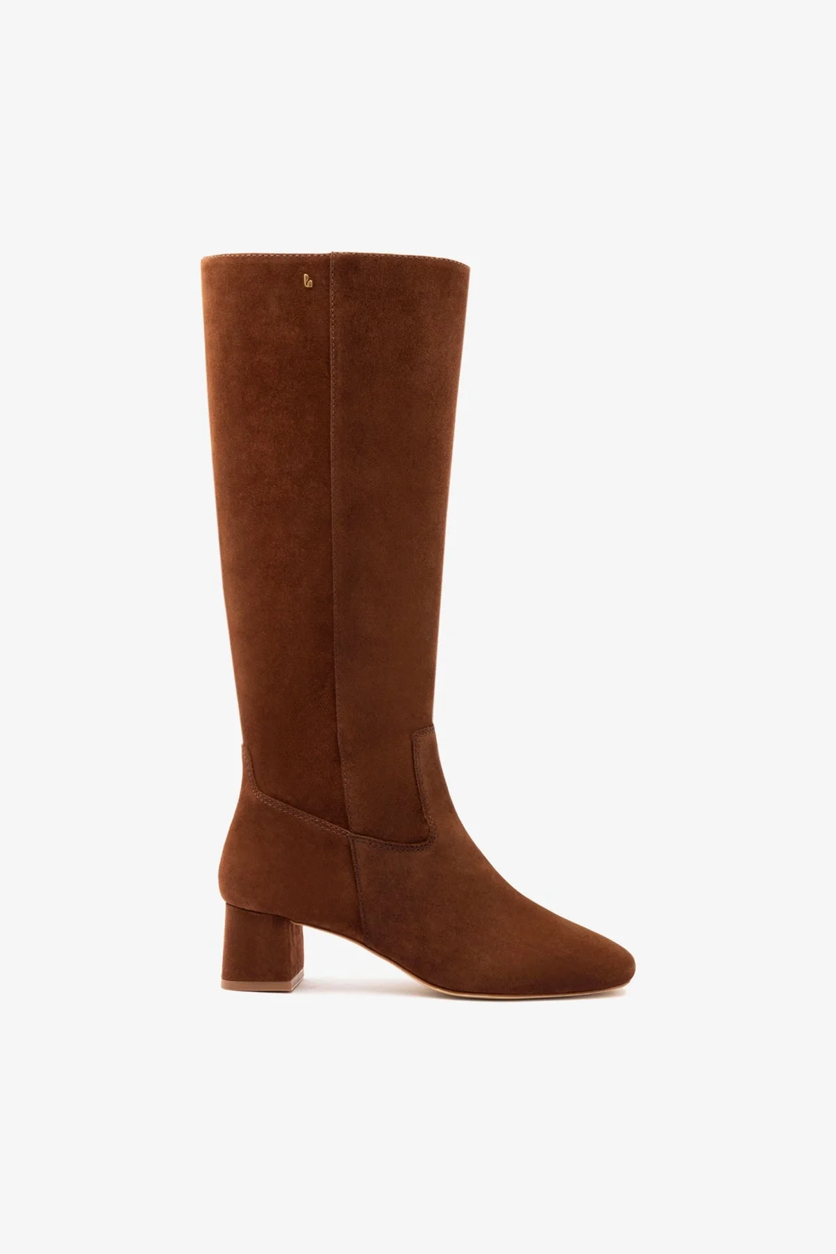 Edie Boot In Burnt Umber Suede - 1