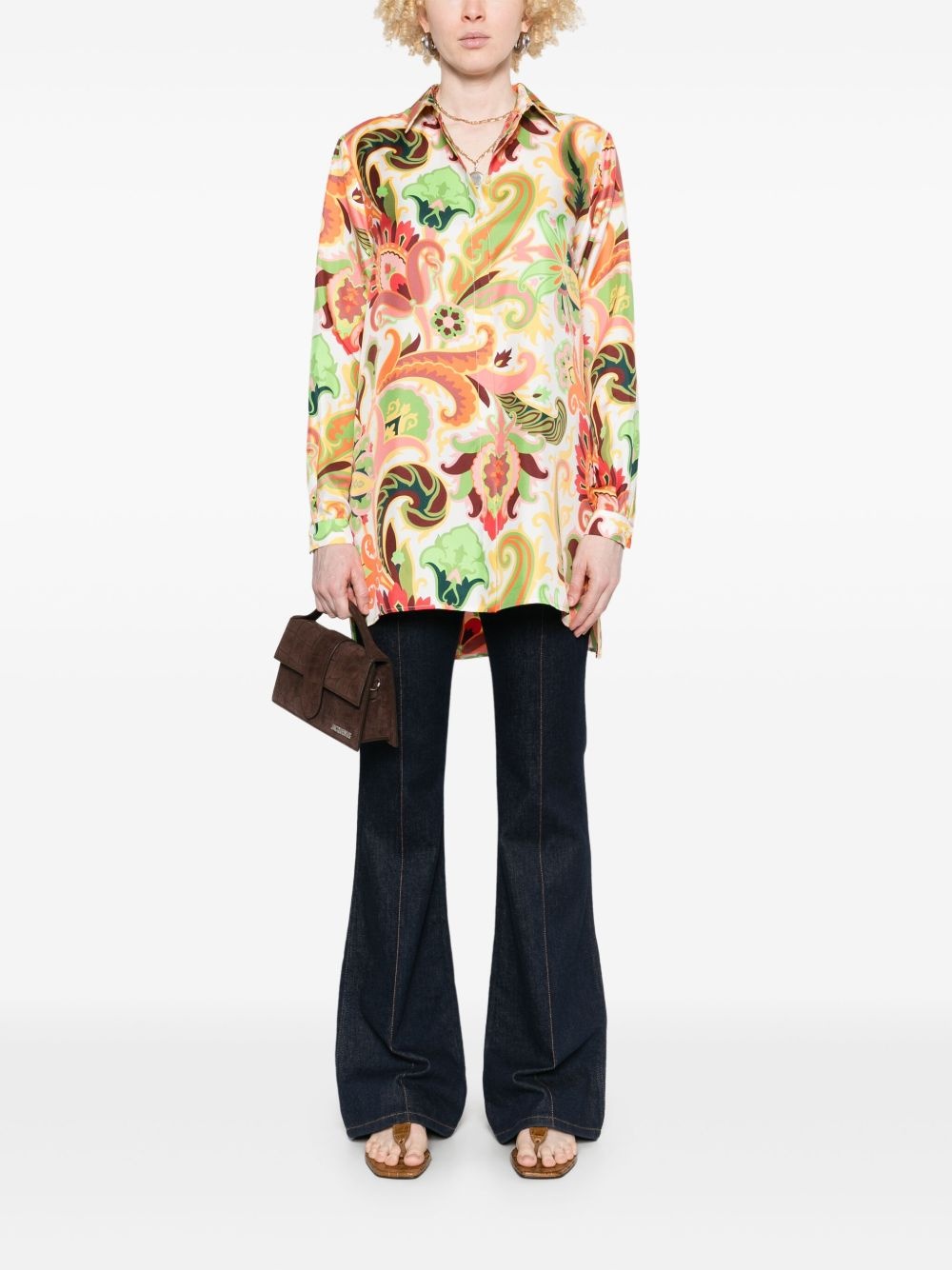 paisley-print shirt - 2