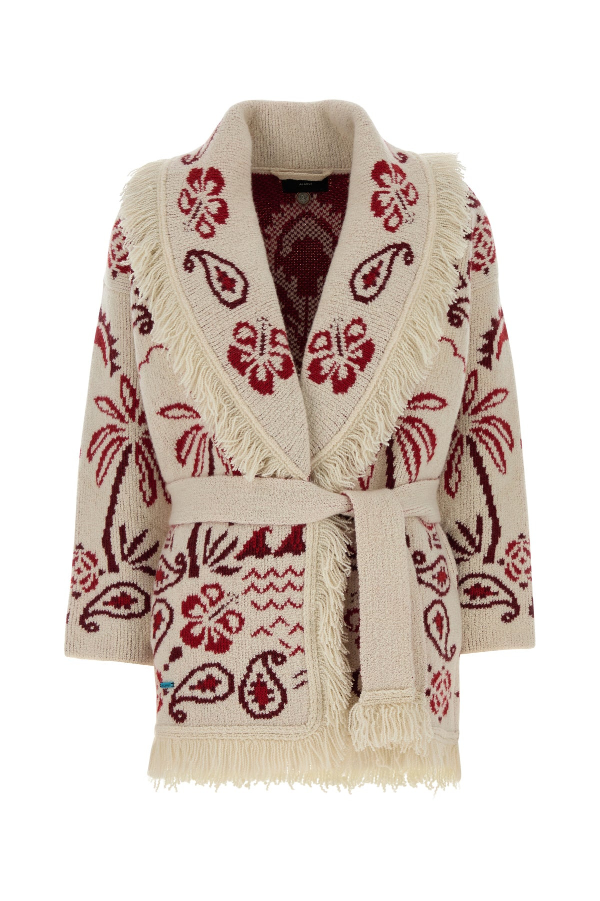 Embroidered wool blend Glimpse Of Eden cardigan - 1