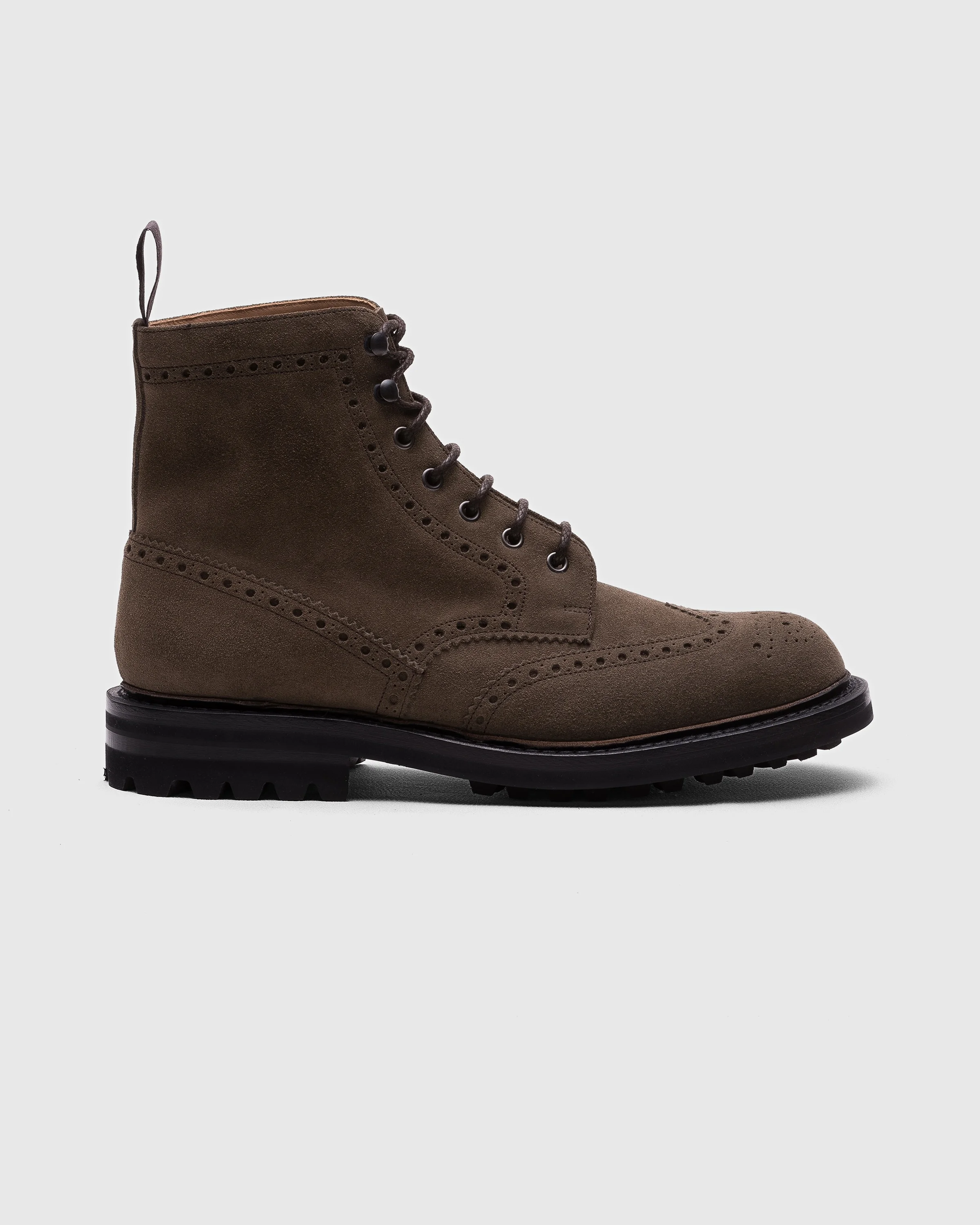 Suede Lace-Up Boot - 1