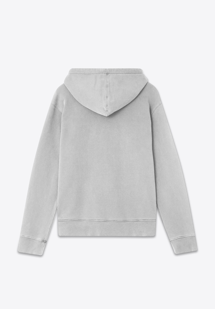 SWEATER HOODIE 01 CHALK GREY - 3