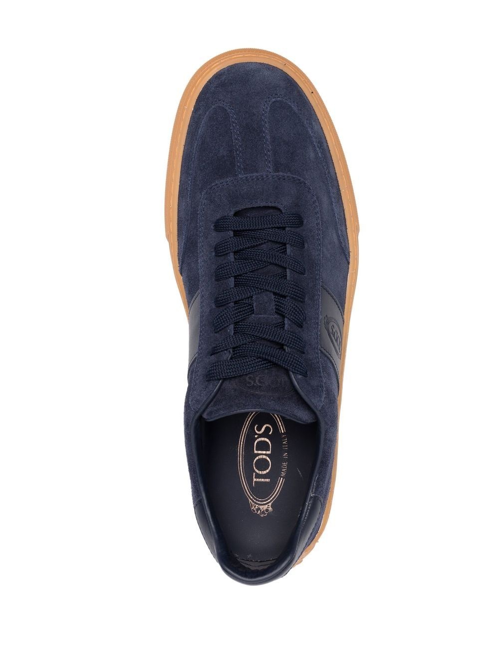 Suede leather sneakers - 4