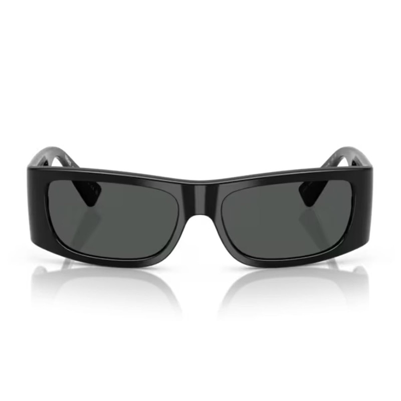 Versace Dark Grey Wrap Men's Sunglasses VE4482 GB1/87 57 - 1