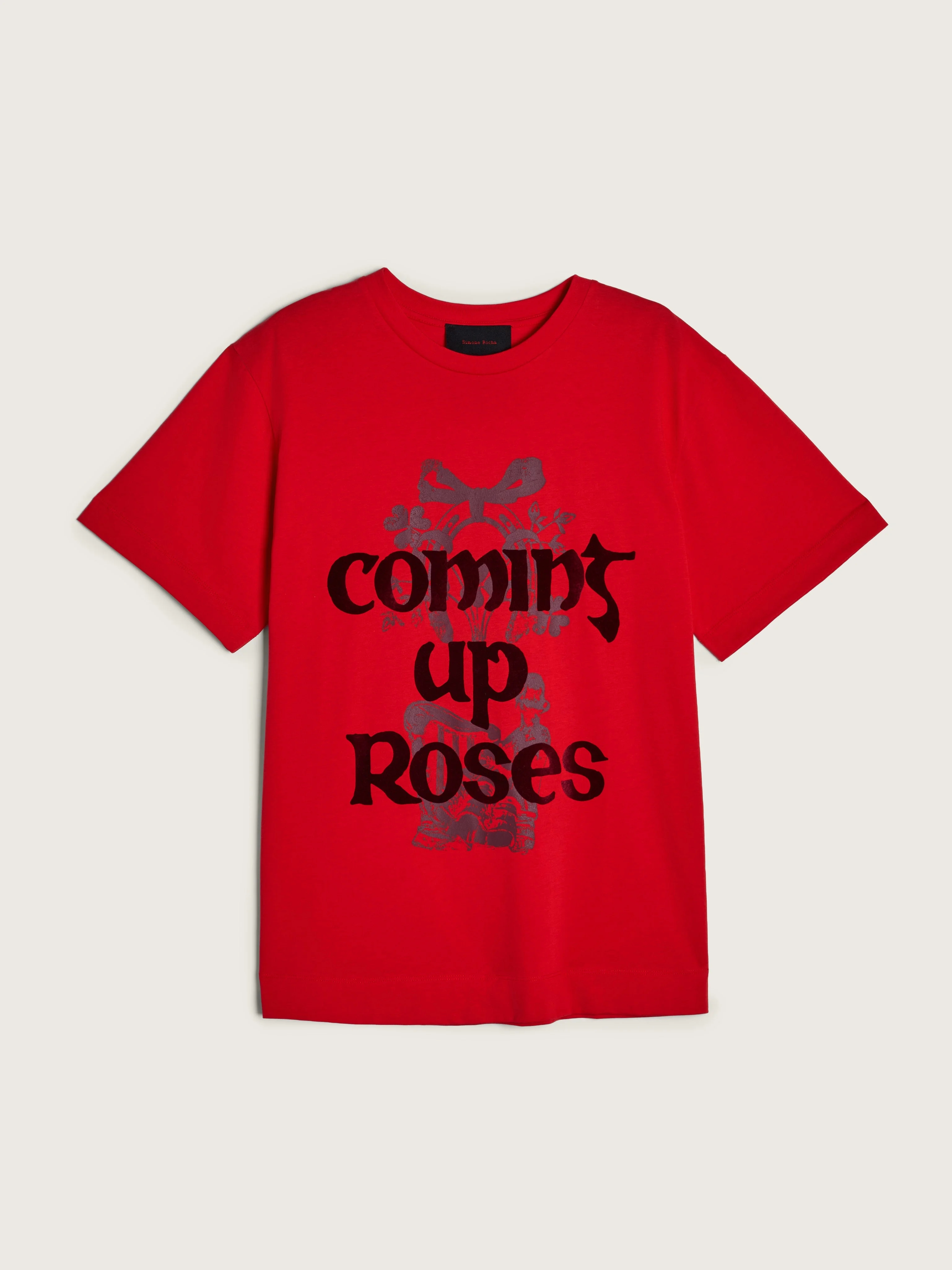Coming Up Roses Print T-Shirt - 1