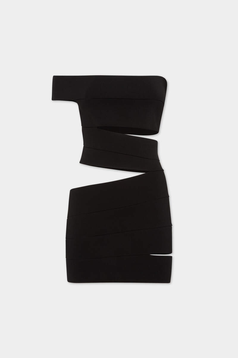 BANDAGE KNIT MIDI DRESS 1