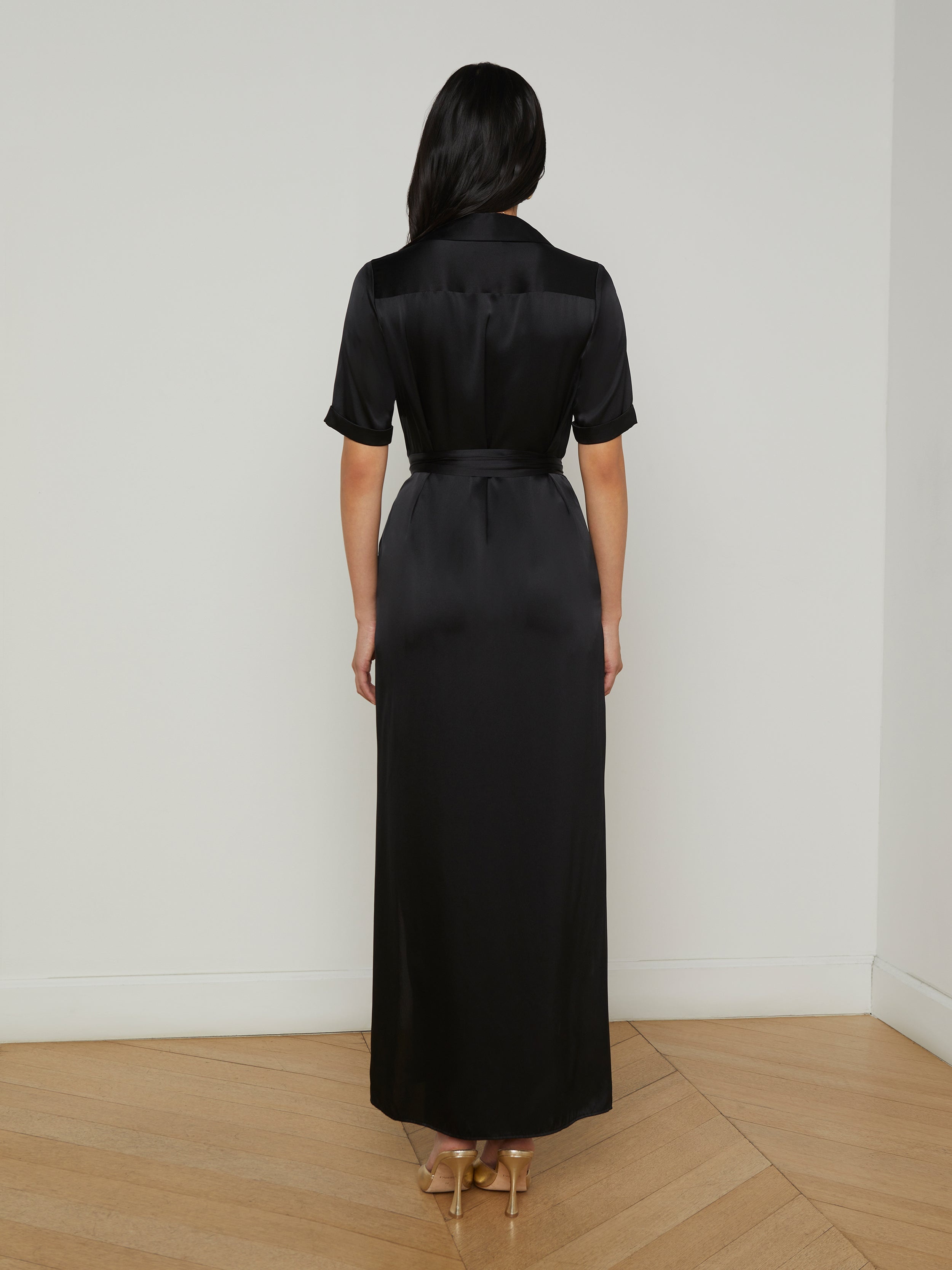 Klement Silk Shirt Dress - 5