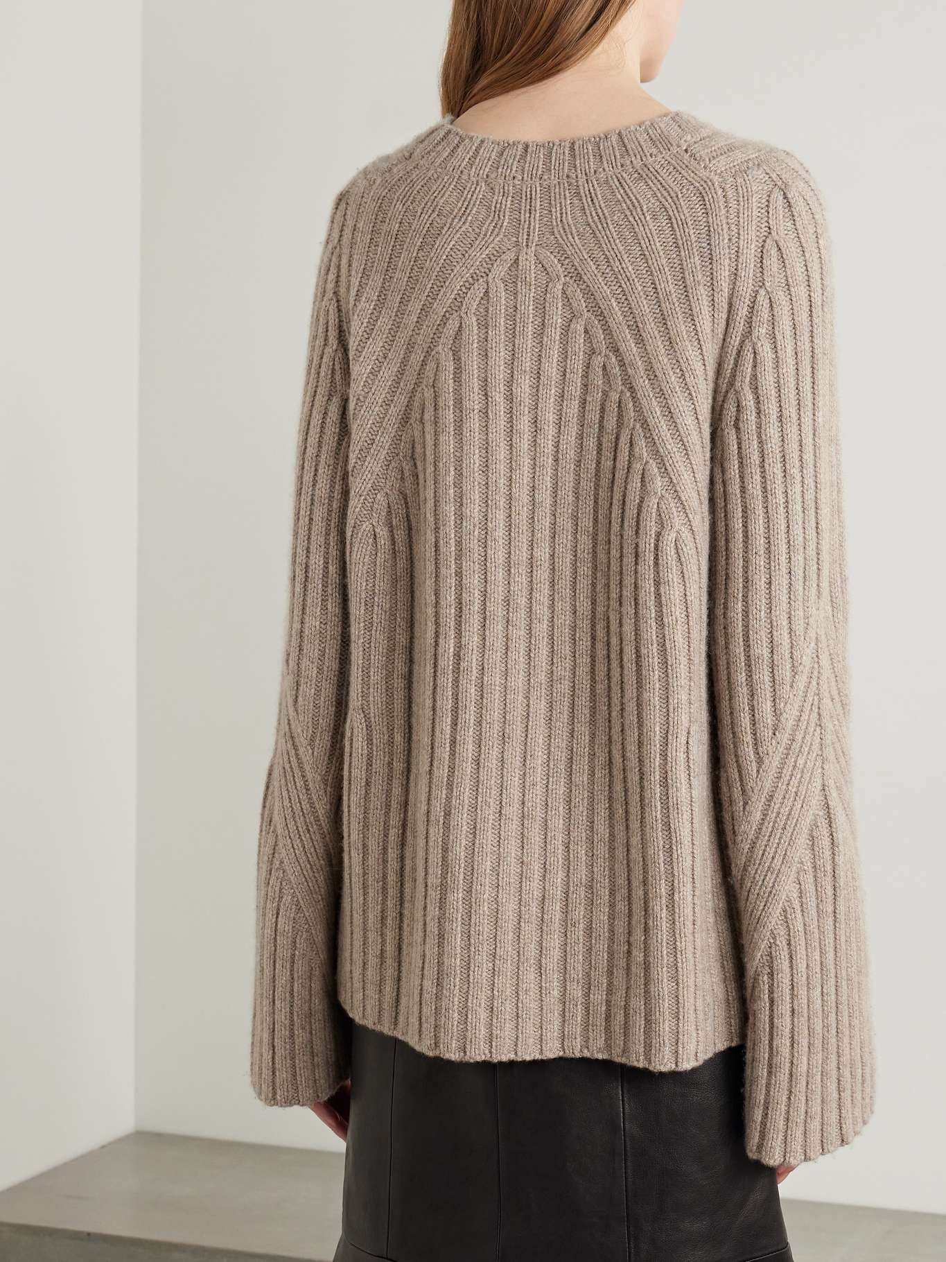 Calvin ribbed cashmere sweater - 3