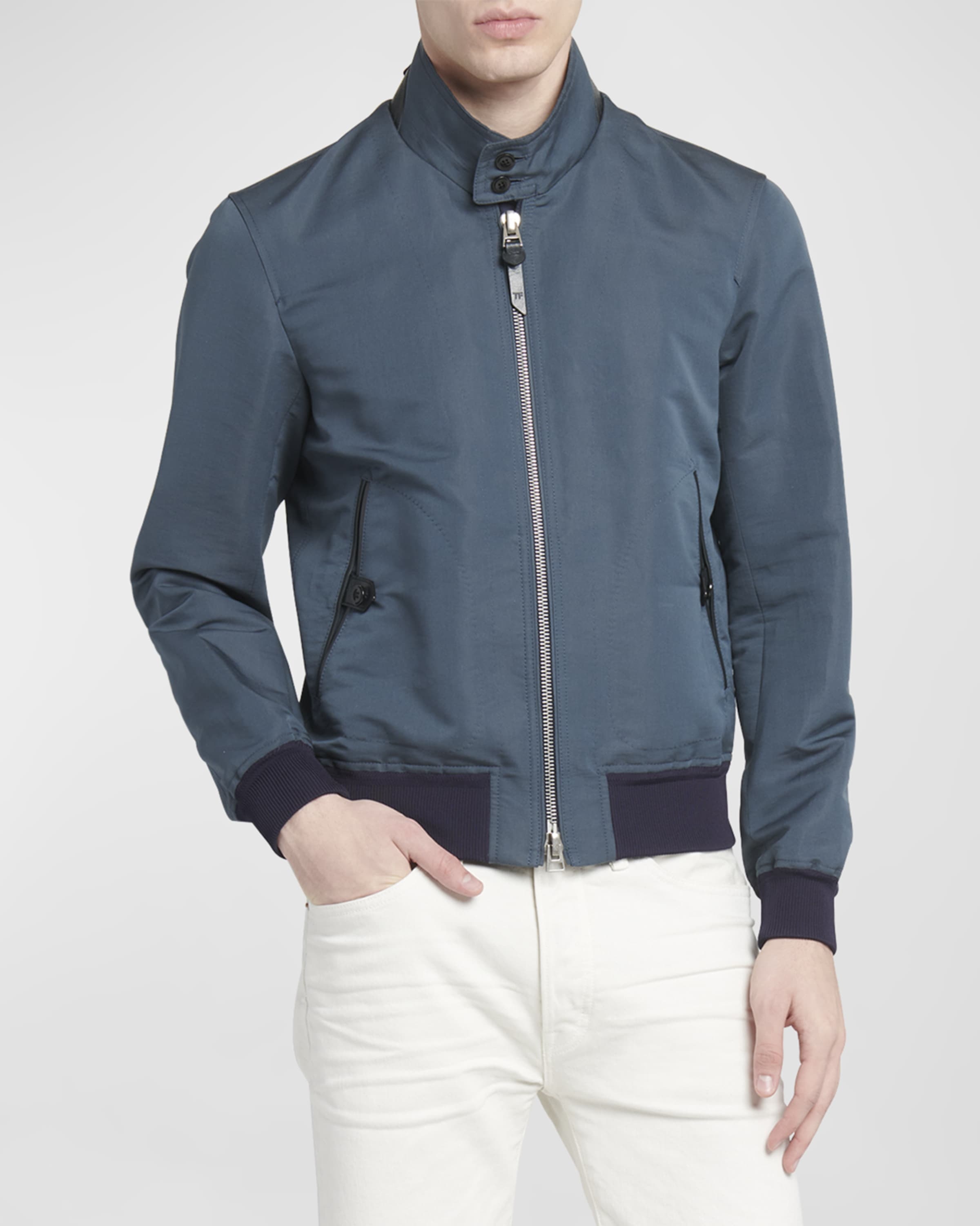 Men's Harrington Fine Poplin Blouson Jacket - 2