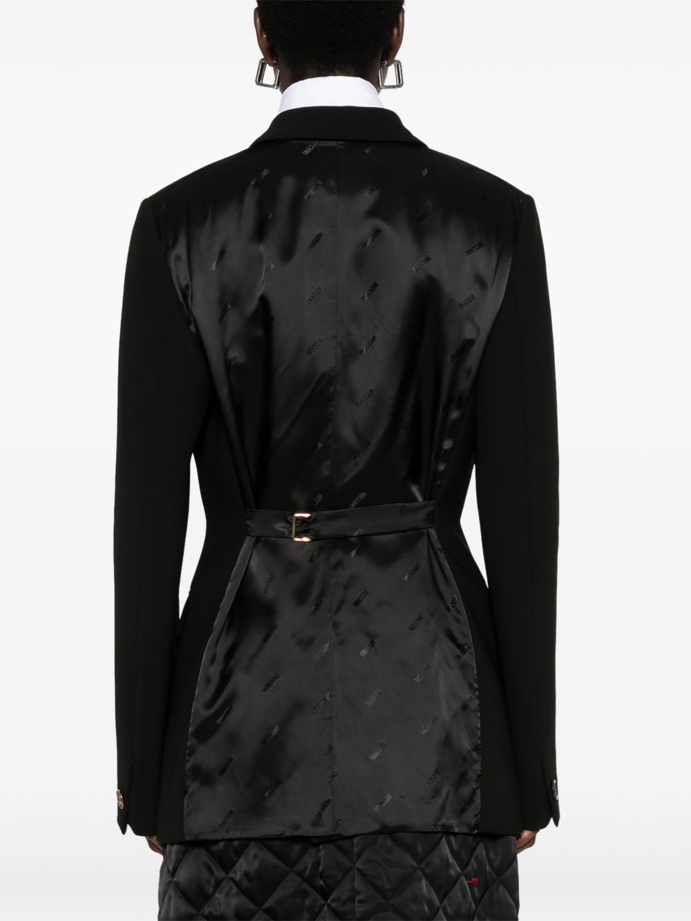 crepe blazer - 4