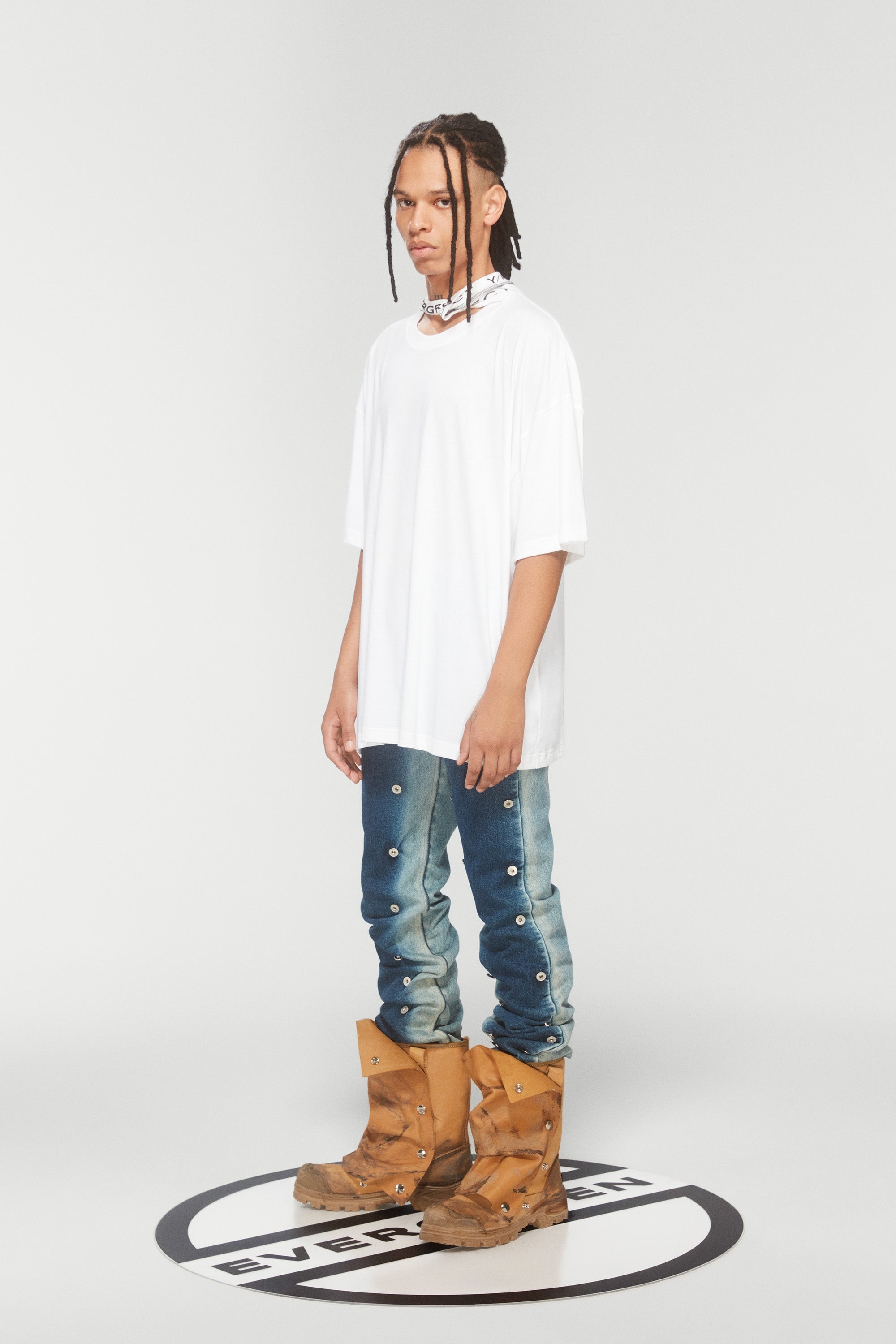 EVERGREEN TRIPLE COLLAR T-SHIRT - 3