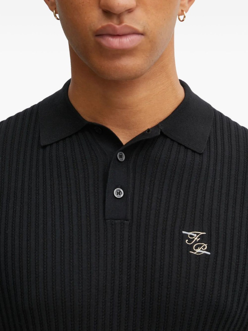 embroidered-logo polo shirt 4