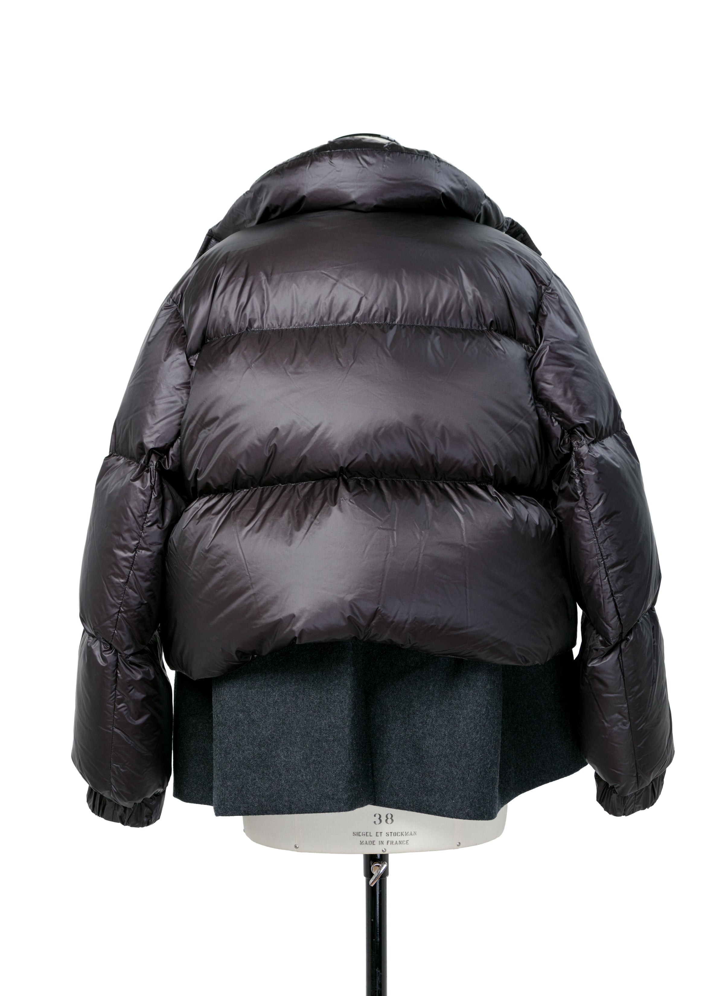 Wool Melton x Puffer Blouson - 4