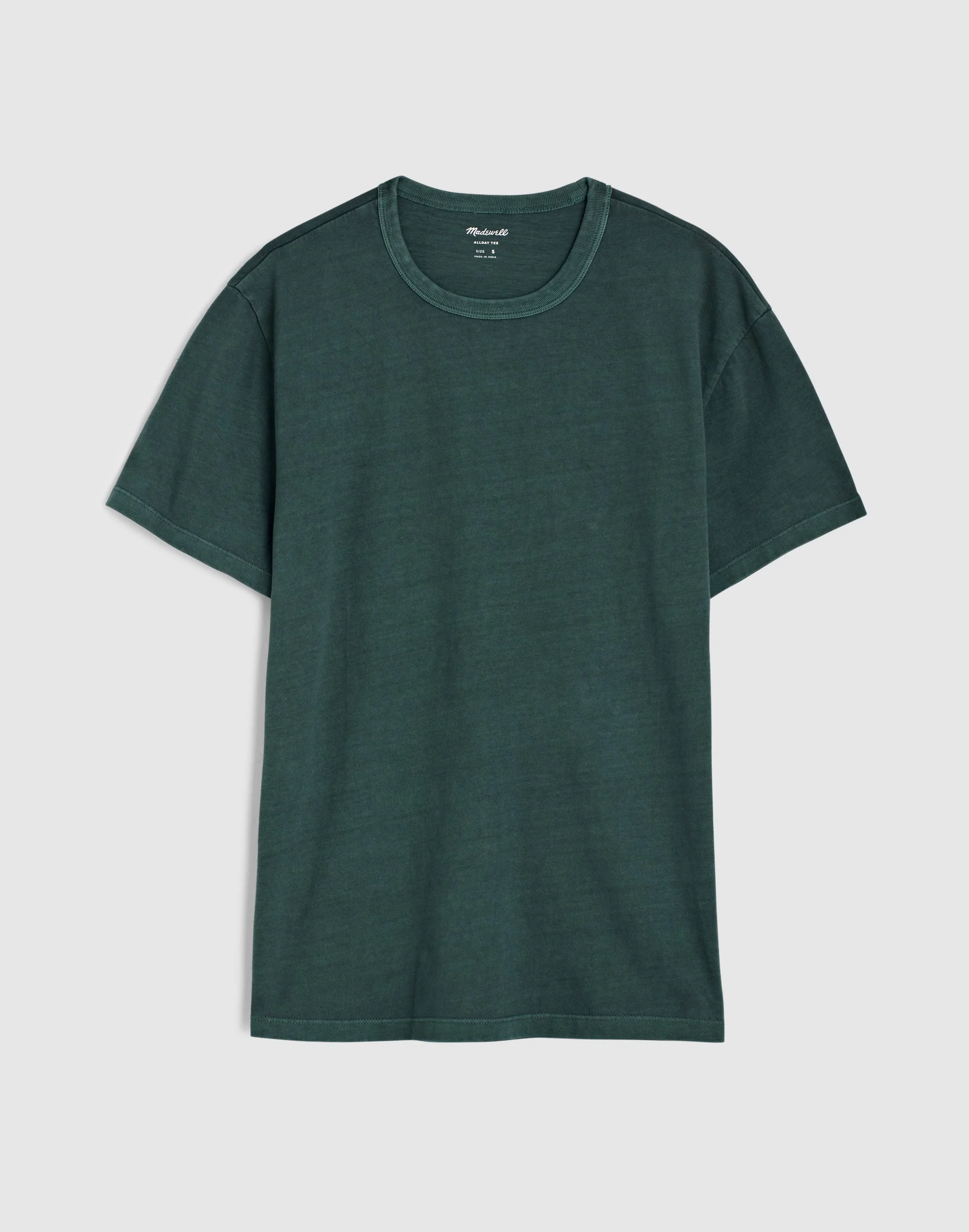 Garment-Dyed Allday Crewneck Tee - 1