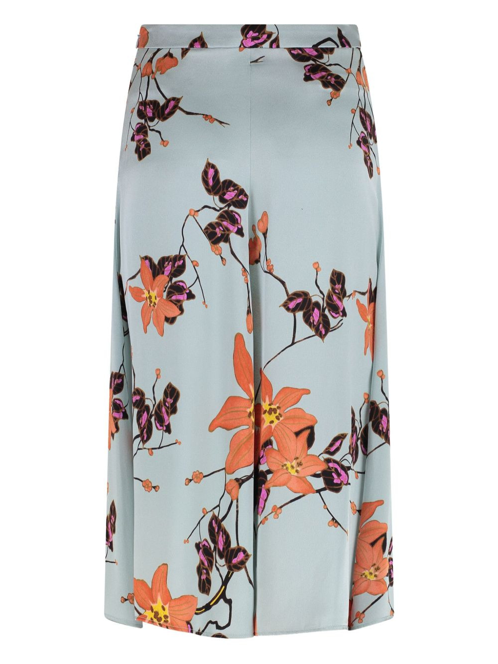 floral-print midi skirt - 2