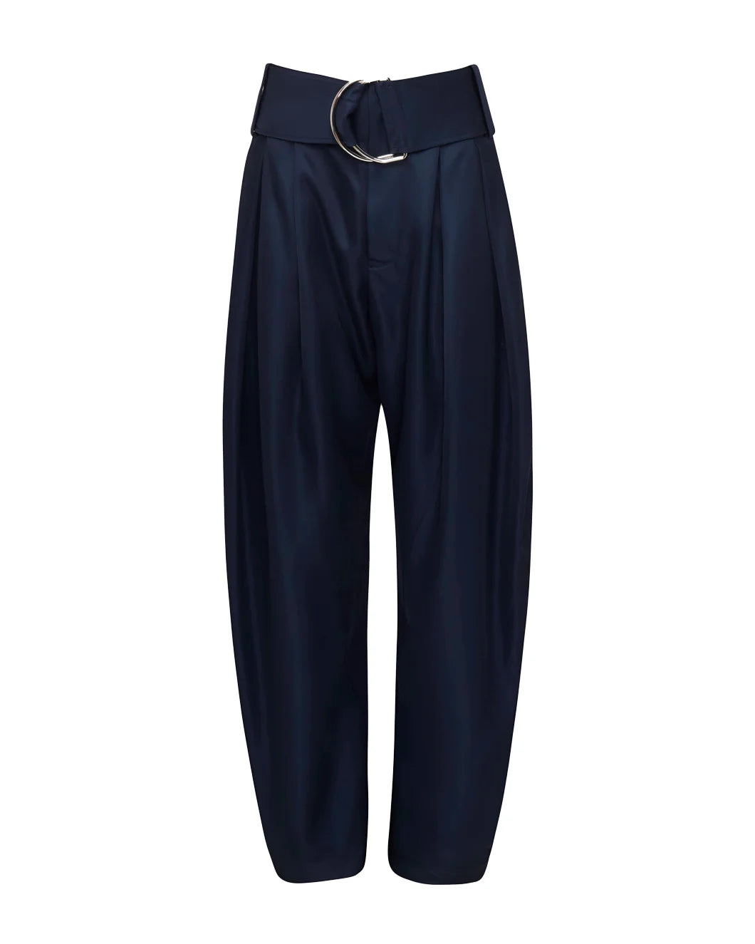 PLEATED D RING TROUSERS - 1
