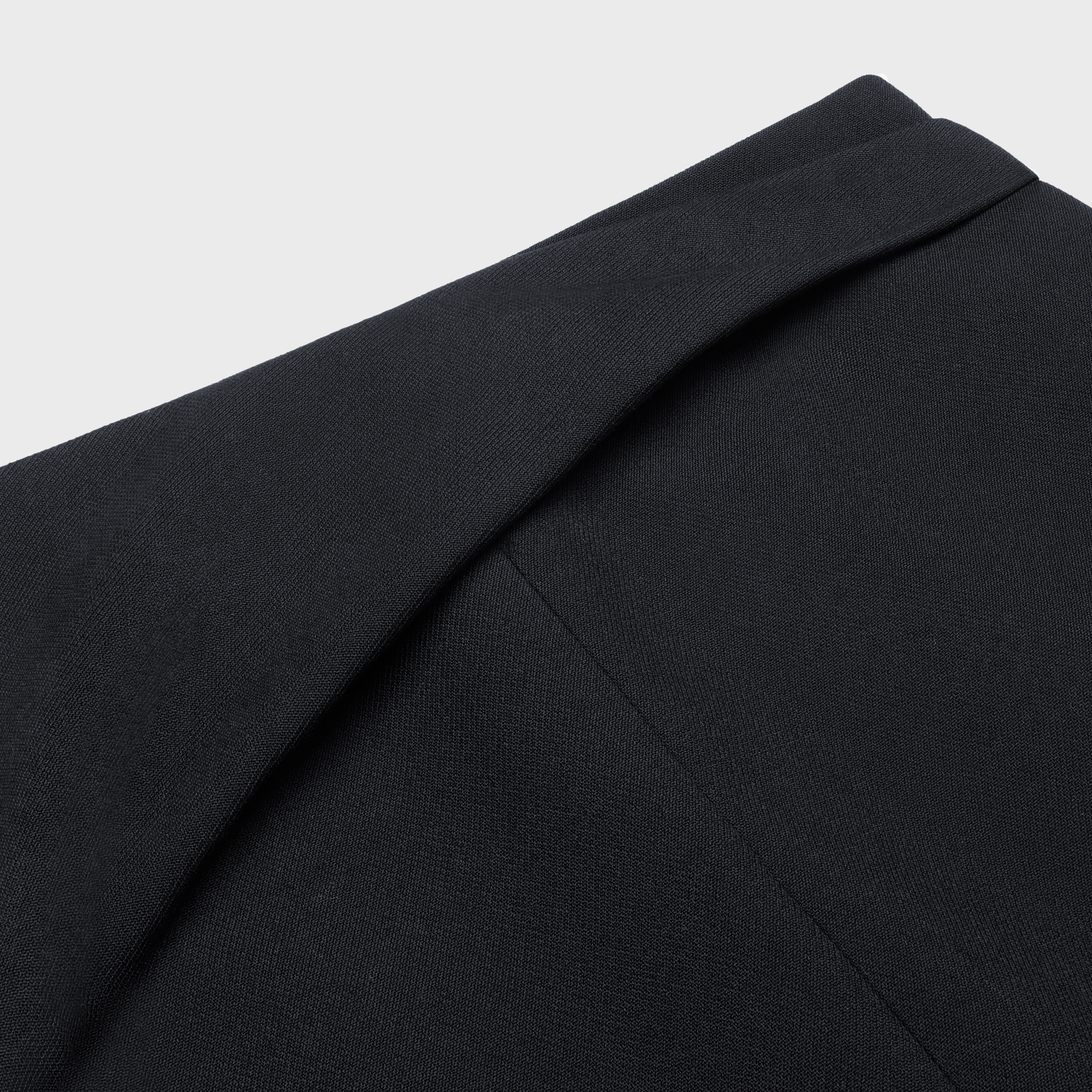 LONG SKIRT WITH SLIT IN WOOL - 3