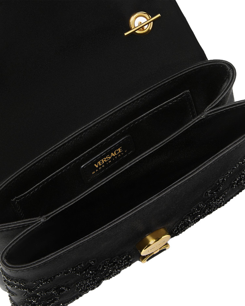 VERSACE Mini Klieo Bag - Black Beaded outlook