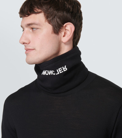 Moncler Grenoble Logo scarf outlook