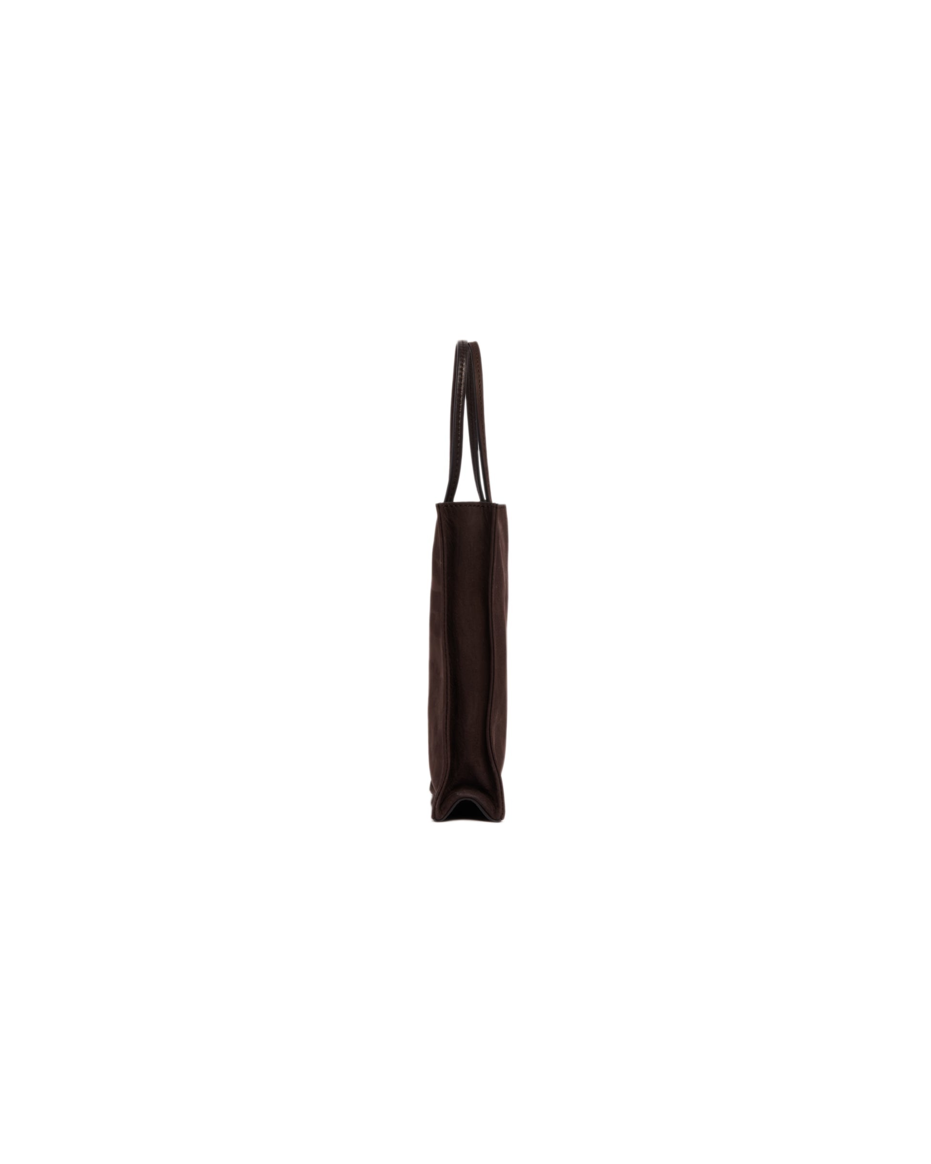 Brown Small To Go Nubuck Bag - 2