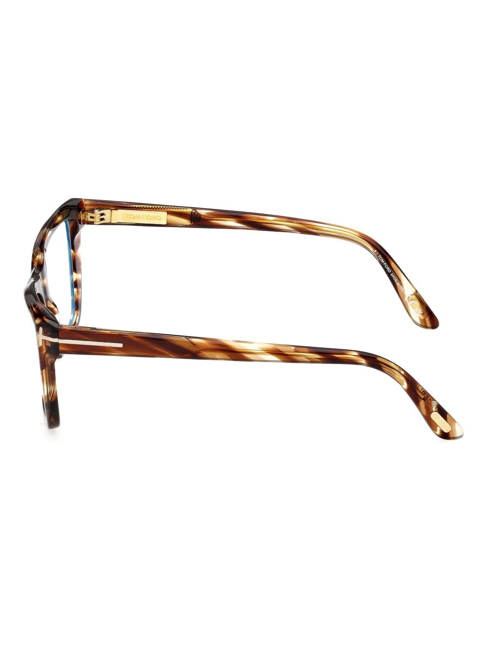 tortoiseshell square-frame glasses - 3