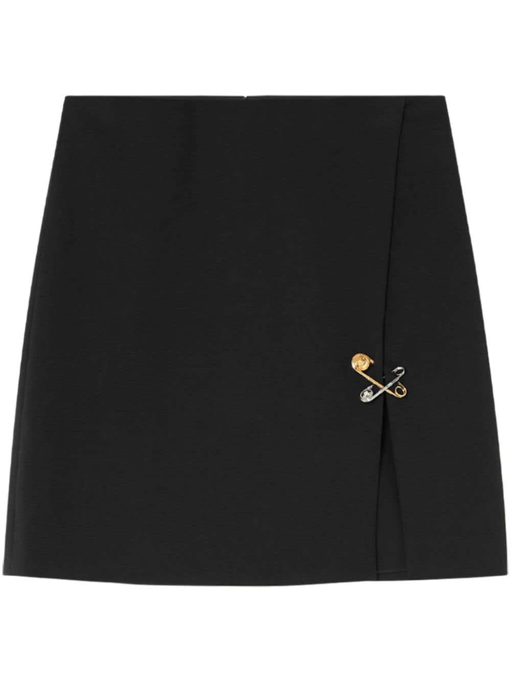 safety-pin detail skirt - 1