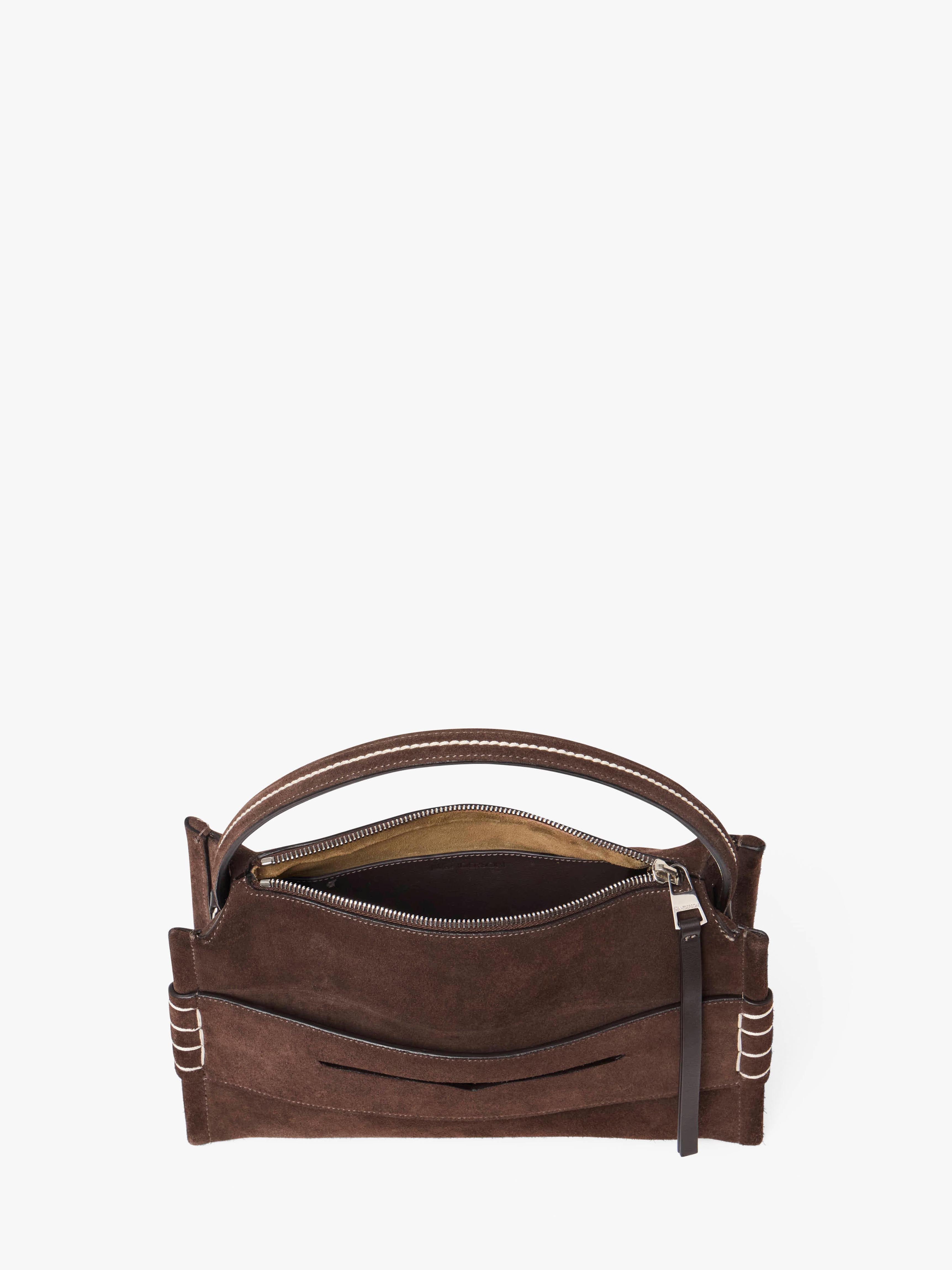 LOAFER BAG - SUEDE SHOULDER BAG - 3