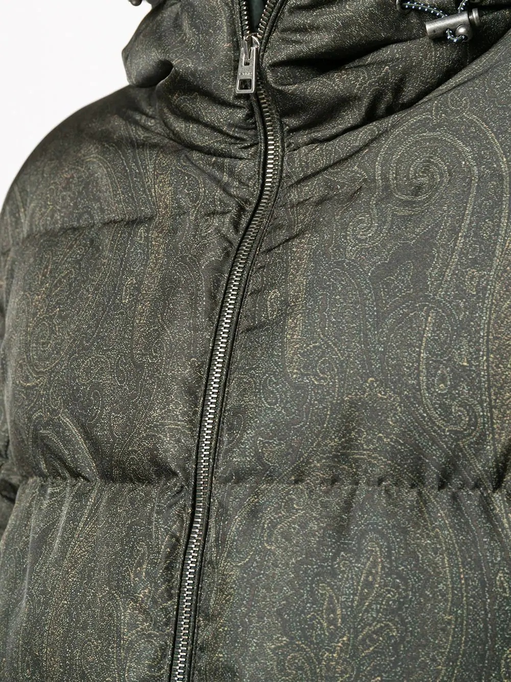 paisley-print puffer jacket - 5