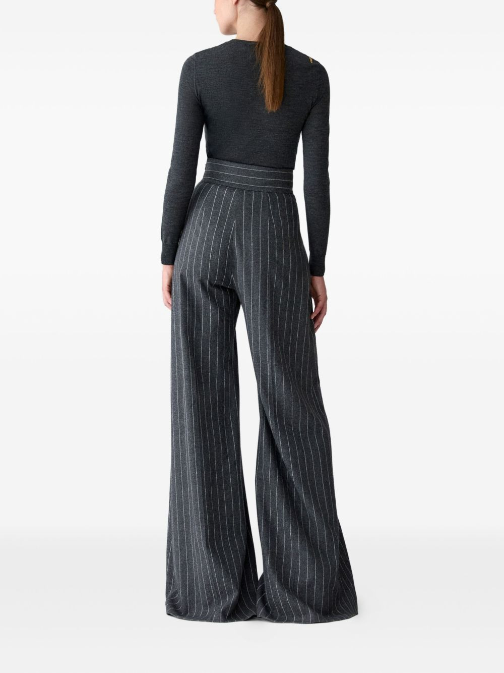 tulip-embroidered jumper - 4