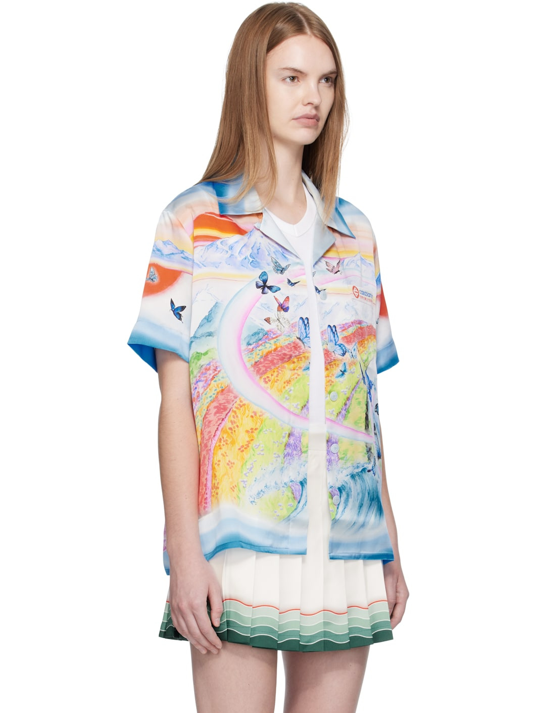 Multicolor Silk Shirt - 2