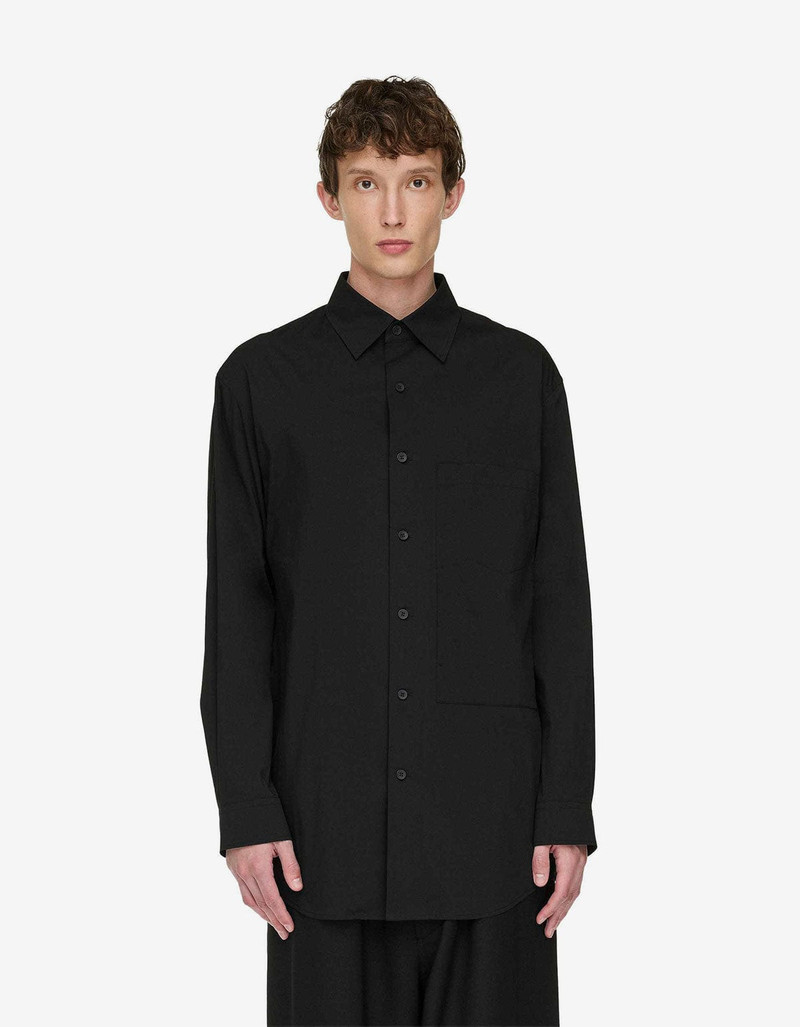Y-3 Y-3 Black Sporty Cotton Shirt outlook